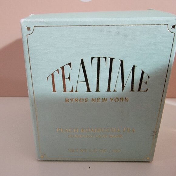 Byroe Peach Kombucha Tea Purifying Clay Mask Full Size - Picture 6 of 13